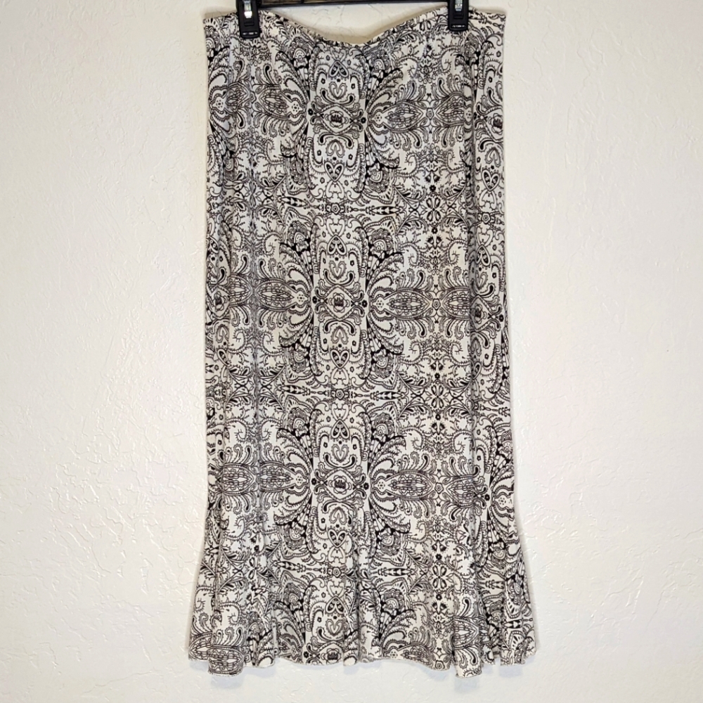Hypnotized Y2K Whimsy goth Paisley Skirt Size 36